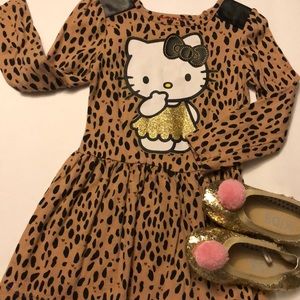 Hello Kitty girls dress (shoes not available).